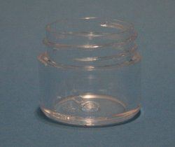 10ml Polystyrene Round Base Simplicity Jar 33mm Screw Neck
